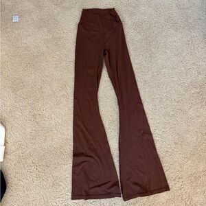 AERIE Brown Flare Leggings